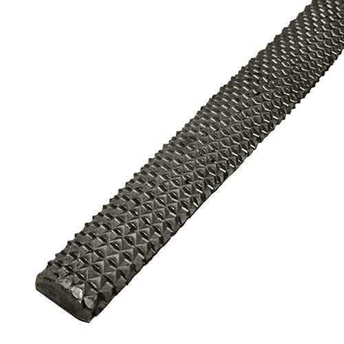 TORA Kikir Kayu 1/2 Bulat Gagang Karet 10 Inch - INDIA