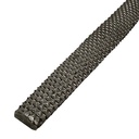 TORA Kikir Kayu 1/2 Bulat Gagang Karet 8 Inch - INDIA
