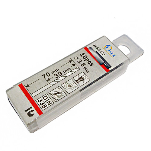 LINZ Mata Bor Besi & Stainless 3.5 MM - Drill Bits HSS Cobalt