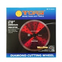 TORA Batu Potong Turbo Merah 8 Inch - Diamond Blade Turbo Flash Red