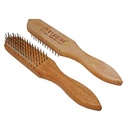 TORA Sikat Baja Gagang Kayu 6 Baris Per Pcs - Wire Brush