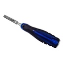 TORA Pahat Kayu Gagang Biru Besi CRV 1/2 Inch