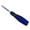 TORA Pahat Kayu Gagang Biru Besi CRV 3/8 Inch