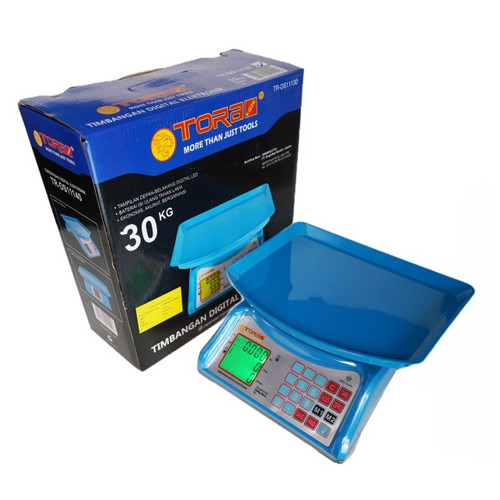 TORA Timbangan Digital Elektronik 40 Kg - Timbangan Buah & Sayur