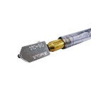 TORA Pisau Pemotong Kaca Gagang Plastik TC90 - Glass Cutter