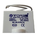 TORA Kapasitor Kotak 6 Mikro Farad - Rectangle Capasitor Motor Run