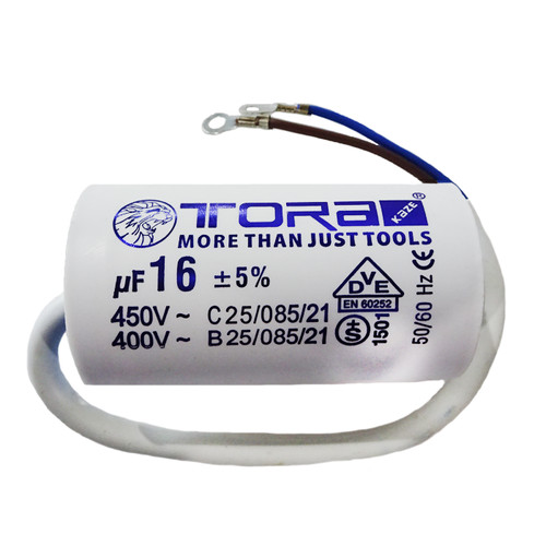 TORA Kapasitor Bulat 16 Mikro Farad - Round Capasitor Motor Run