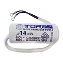 TORA Kapasitor Bulat 14 Mikro Farad - Round Capasitor Motor Run