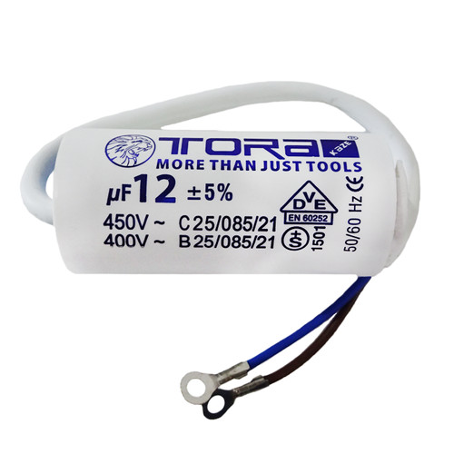 TORA Kapasitor Bulat 12 Mikro Farad - Round Capasitor Motor Run