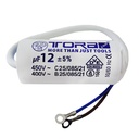 TORA Kapasitor Bulat 12 Mikro Farad - Round Capasitor Motor Run