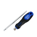 TORA Obeng Bolak Balik Biru Hitam S2 - Screwdriver 2 Way Blue Black