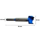 TORA Mata Router Forstner 35 MM - Router Forstner Bits TCT 1/4 Inch