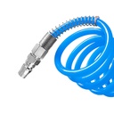 TORA Selang Angin Kompresor Biru 12 Meter - Recoil Hose