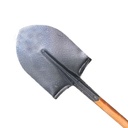 TORA Sekop Lancip Gagang Kayu - Sekop Wooden Handle