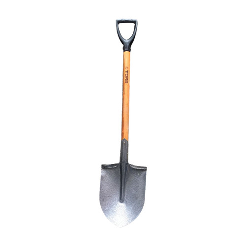 TORA Sekop Lancip Gagang Kayu - Sekop Wooden Handle