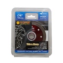 TORA Diamond Cutting Wheel Mesh Turbo Merah 4 Inch