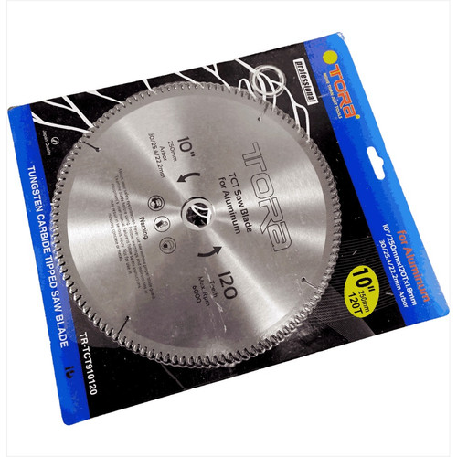 TORA Mata Potong Alumunium 10 Inch 120T - TCT Circular Saw TCT910120