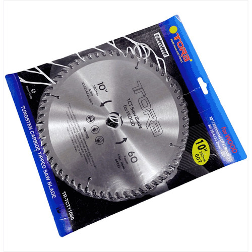 TORA Mata Potong Kayu 10 Inch 60T - TCT Circular Saw TCT11060