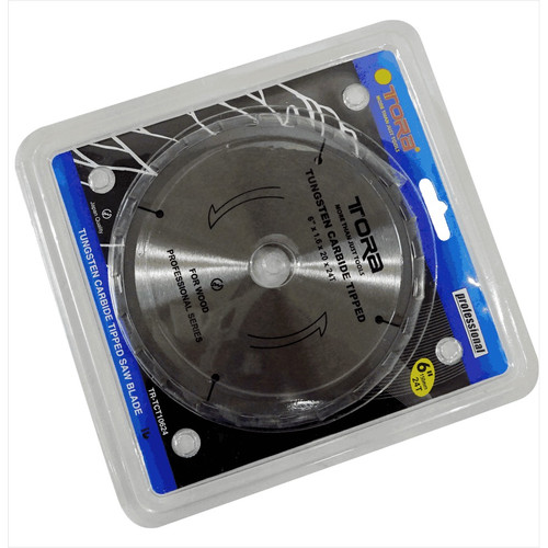 TORA Mata Potong Kayu 6 Inch 24T - TCT Circular Saw TCT10624