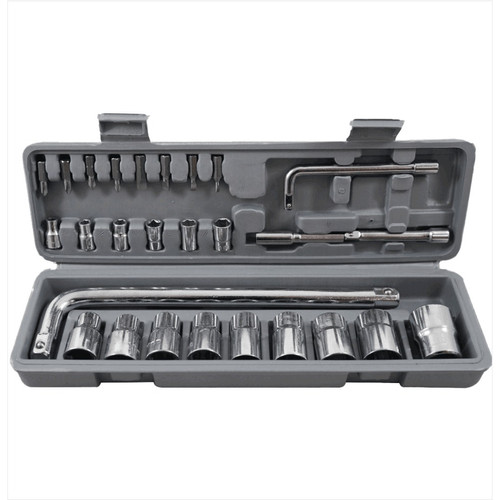 TORA Socket Set 27 Pcs - Socket Wrench Set