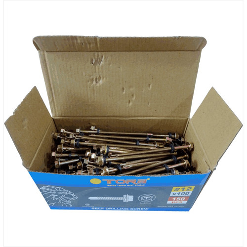 TORA Baut Ruping - Roofing Self Drilling Screw 12 x 100 mm