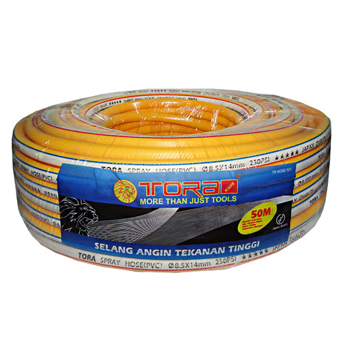 TORA Selang Angin PVC Tekanan Tinggi 3 Layer 50 Meter