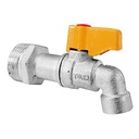 TORA Kran Air Keran Gagang Pendek 3/4 Inch