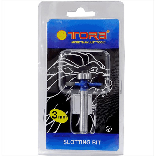 TORA Router Slotting Bit 3 MM 1/4 Inch - Mata Profil