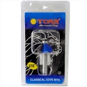 TORA Router Beading Bit 3/16" x 1/4 Inch - Mata Profil