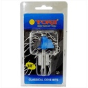 TORA Router Clasical Cove Bit 3/8" x 1/4 Inch - Mata Profil