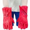 LINZ Sarung Tangan Las 14 Inch Warna Merah