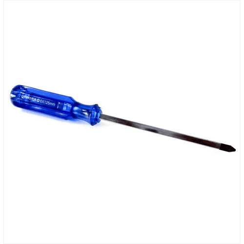 TORA Obeng Tembus Ketok Biru 6 x 125MM - Screwdriver Plus Minus