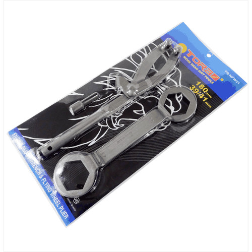TORA Kunci Blok Mesin Mur 39 x 41 mm + Treker CVT Matic 12 Inch