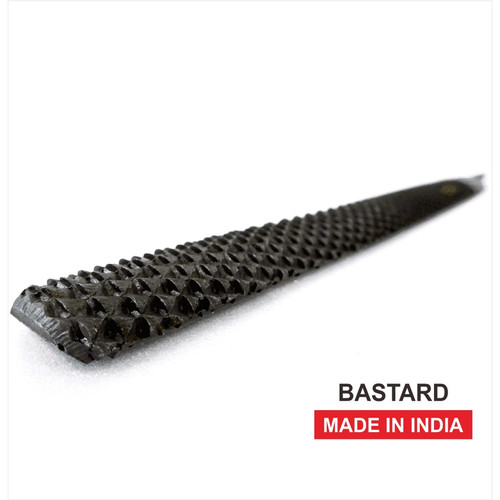UNIQUE STAR Half Round Wood Rasp Bastard 6 Inch - 1/2 Bulat - INDIA