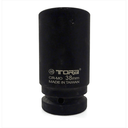 TORA Mata Sok Impact Long 38 mm 1" 6 PT - Socket Deep Impact - Taiwan