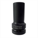 TORA Mata Sok Impact Long 24 mm 1" 6 PT - Socket Deep Impact - Taiwan
