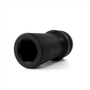 TORA Mata Sok Impact Long 21 mm 1" 6 PT - Socket Deep Impact - Taiwan