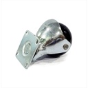 TORA Roda Caster Hidup Bulat Plat Skrup Set 4 Pcs 2 Inch