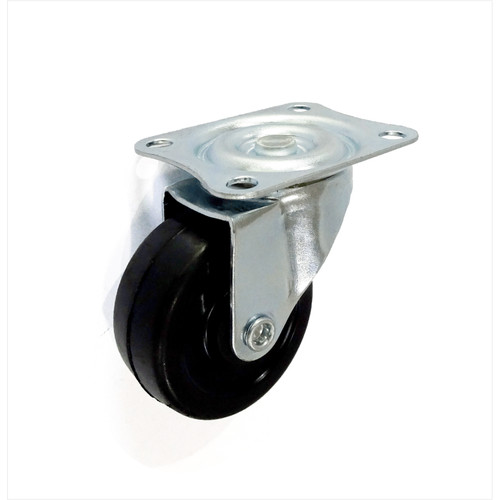TORA Roda Caster Karet Hidup - troli trolley lori 2 Inch