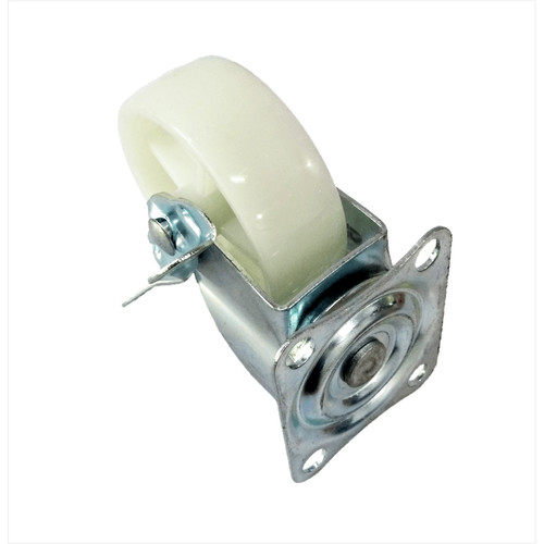 TORA Roda Nilon Hidup Plus Rem 3 Inch - Roda Nilon Kastor 3 Inch