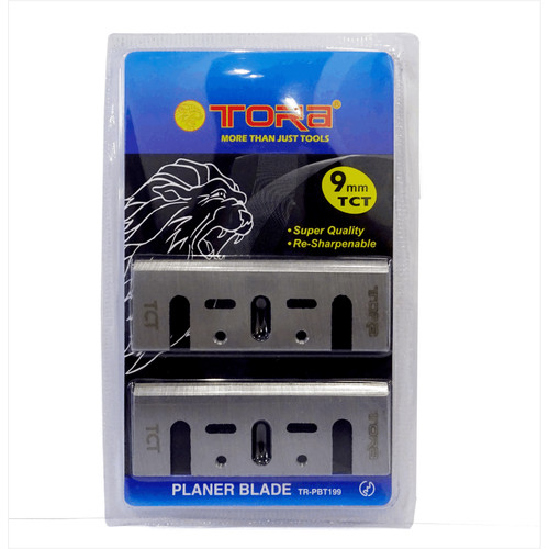TORA Planer Blade TCT 9 x 82 Mm - Mata Pisau Planer - Ketam Sugu
