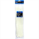 TORA Kabel Tis Nylon 4.8 x 400 mm - Tali Ikat Warna Putih 100 Pcs