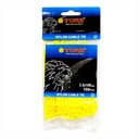 TORA Kabel Tis Nylon 2.5 x 100 mm - Tali Ikat Warna Kuning 100 Pcs