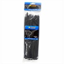 TORA Kabel Tis Nylon 3.6 x 250 mm - Tali Ikat Warna Hitam 100 Pcs