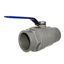 TORA Ball Valve Pvc Gagang Stainless 1 1/2 Inch