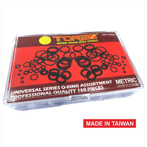 TORA O Ring Set - Ring Karet - Universal Series 160 PCS MM TAIWAN