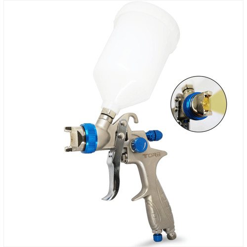 TORA Spray gun Hvlp - Alat Semprot Cat Tabung Atas 1.3 & 1.4mm
