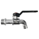 TORA Kran Air - Keran Plat Gagang Panjang Warna 1/2 & 3/4 Inch