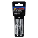 TORA Mata Sock Sok - Socket 1/2 DR Double Ended 19 x 21 mm - TAIWAN