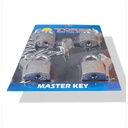 TORA Gembok Master Key Premium - Master Key New 40 mm 4 Pcs